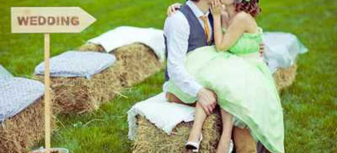 Свадьба в стиле кантри — просто и со вкусом