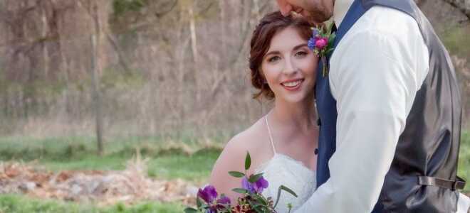 Яркая свадебная фотосессия весной – несколько свежих идей