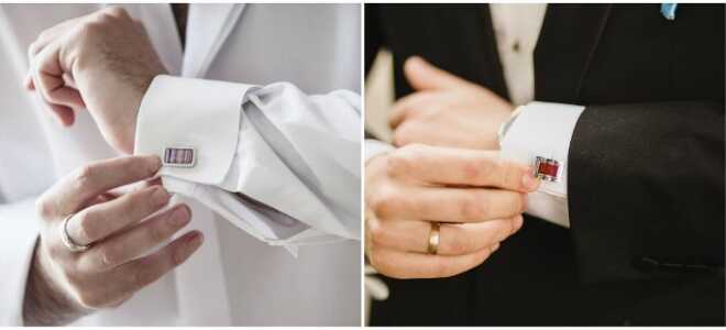 Запонки на свадьбу