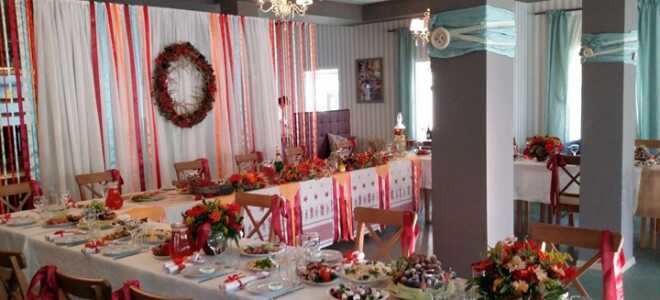 Важные советы по оформлению свадьбы в русском стиле