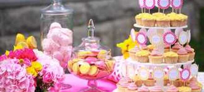 Сладкий стол на свадьбу — идеи для меню и декора