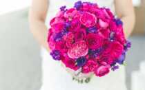 Розовый букет невесты – несколько оригинальных идей