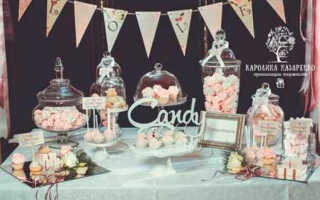 Десерты к свадьбе, что должно быть в candy bar