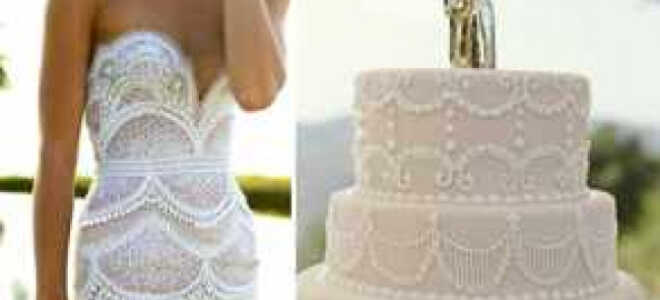 Тенденции свадебных тортов: омбре, гофре, открытый торт и другие
