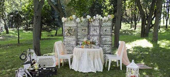 Модная фотозона на свадьбу – 5 лучших идей оформления