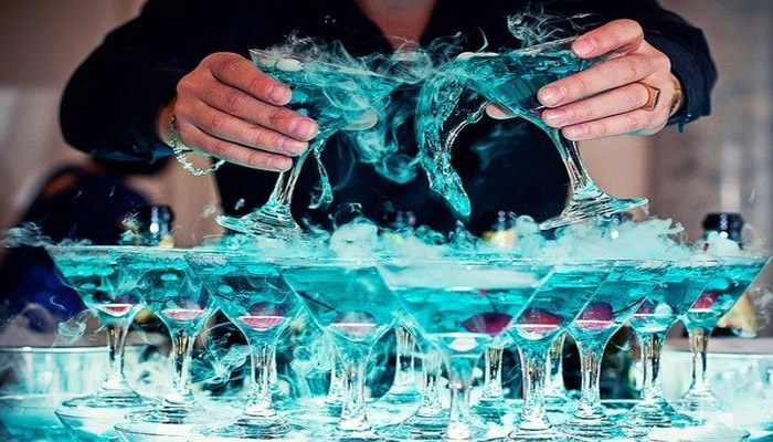 Бокалы с мартини