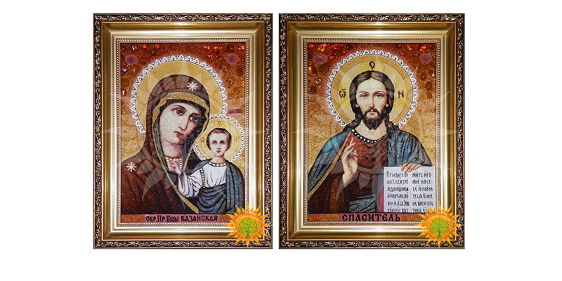 Христос и Божья Матерь