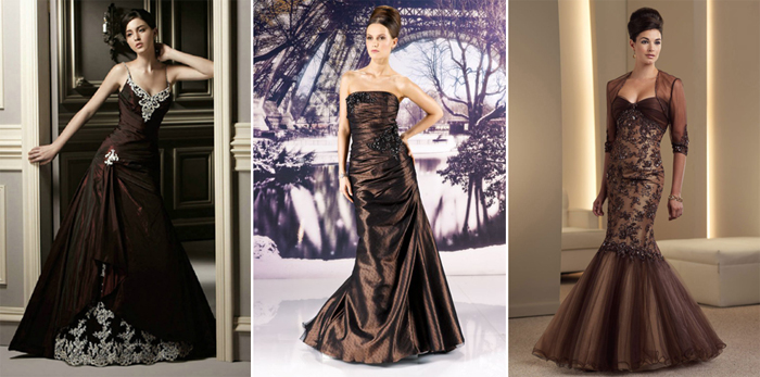 Идеи цветных нарядов для молодой